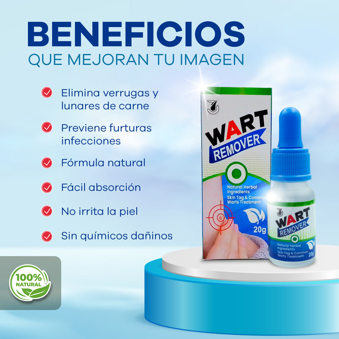 WART REMOVER™ - Elimina Verrugas y Lunares en la piel