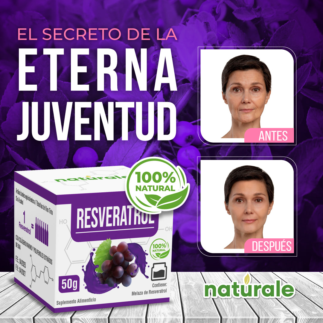 RESVERATROL™ – Antioxidante Premium para Bienestar y Vitalidad (50g)