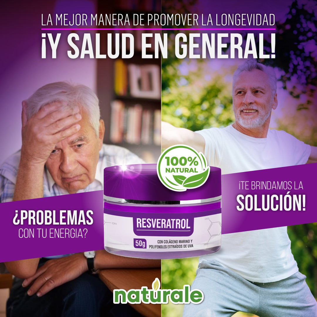 RESVERATROL™ – Antioxidante Premium para Bienestar y Vitalidad (50g)