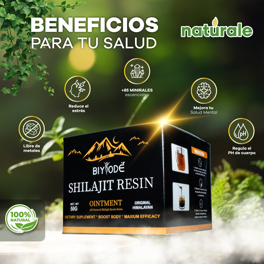SHILAJIT RESIN - (100% Puro y Natural)