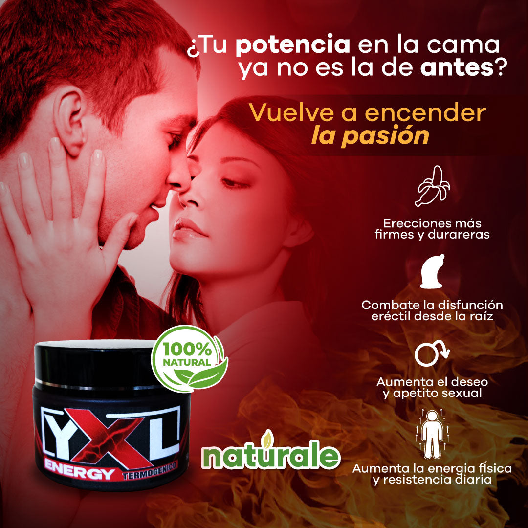 YXL ENERGY™ – Potenciador Sexual 100% Natural