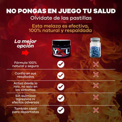 YXL ENERGY™ – Potenciador Sexual 100% Natural