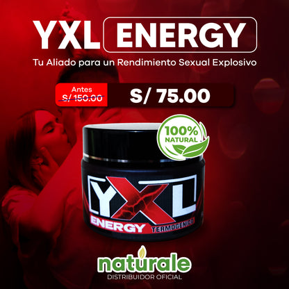 YXL ENERGY™ – Potenciador Sexual 100% Natural